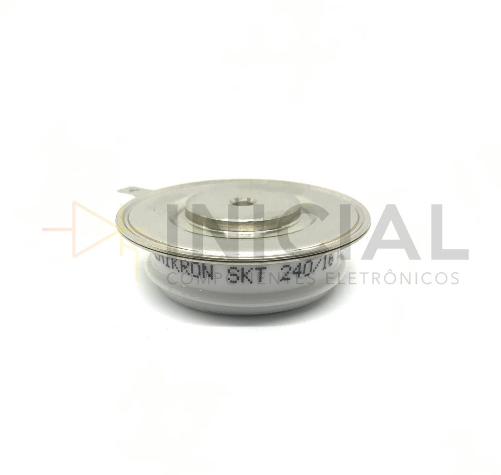 Tiristor SKT 240/16 – Alta Potência para Controle de Motores e Retificação